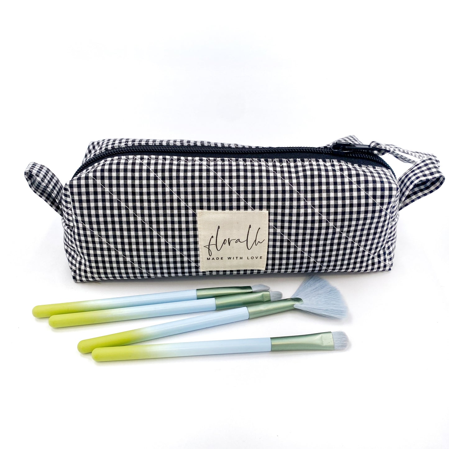 Etui Fiorella Vichy schwarz