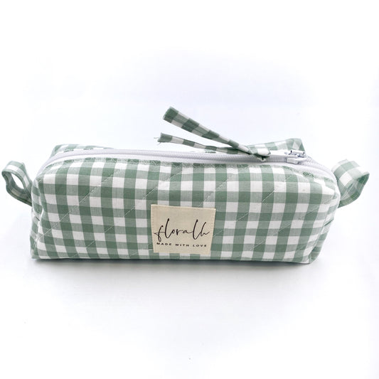 Etui Fiorella Vichy grün