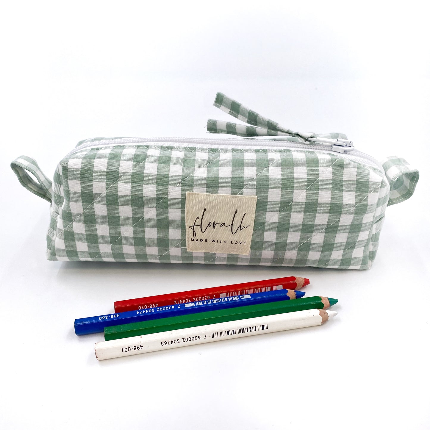Etui Fiorella Vichy grün