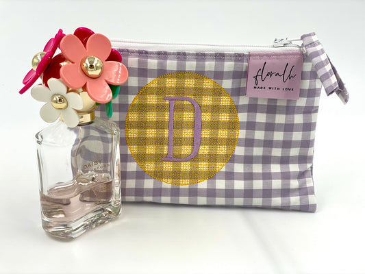 Necessaire Floribel  "D" Vichy lila