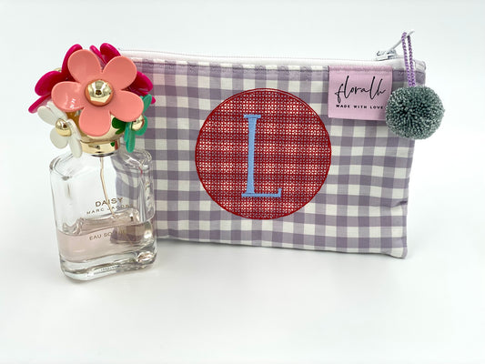 Necessaire Floribel "L" Vichy lila