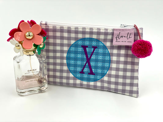 Necessaire Floribel "X" Vichy lila