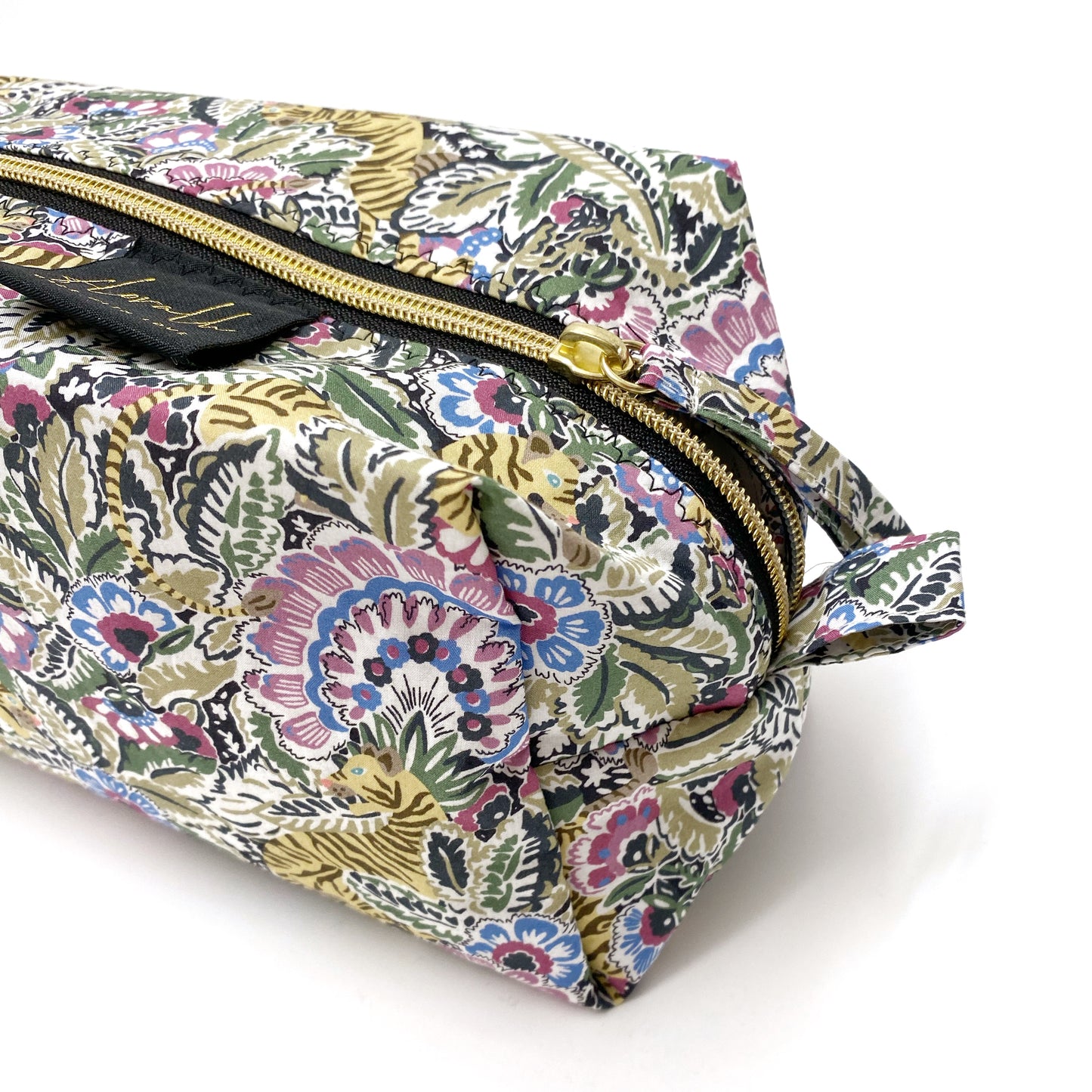 Necessaire Flora "Prince Milo green" (Liberty)