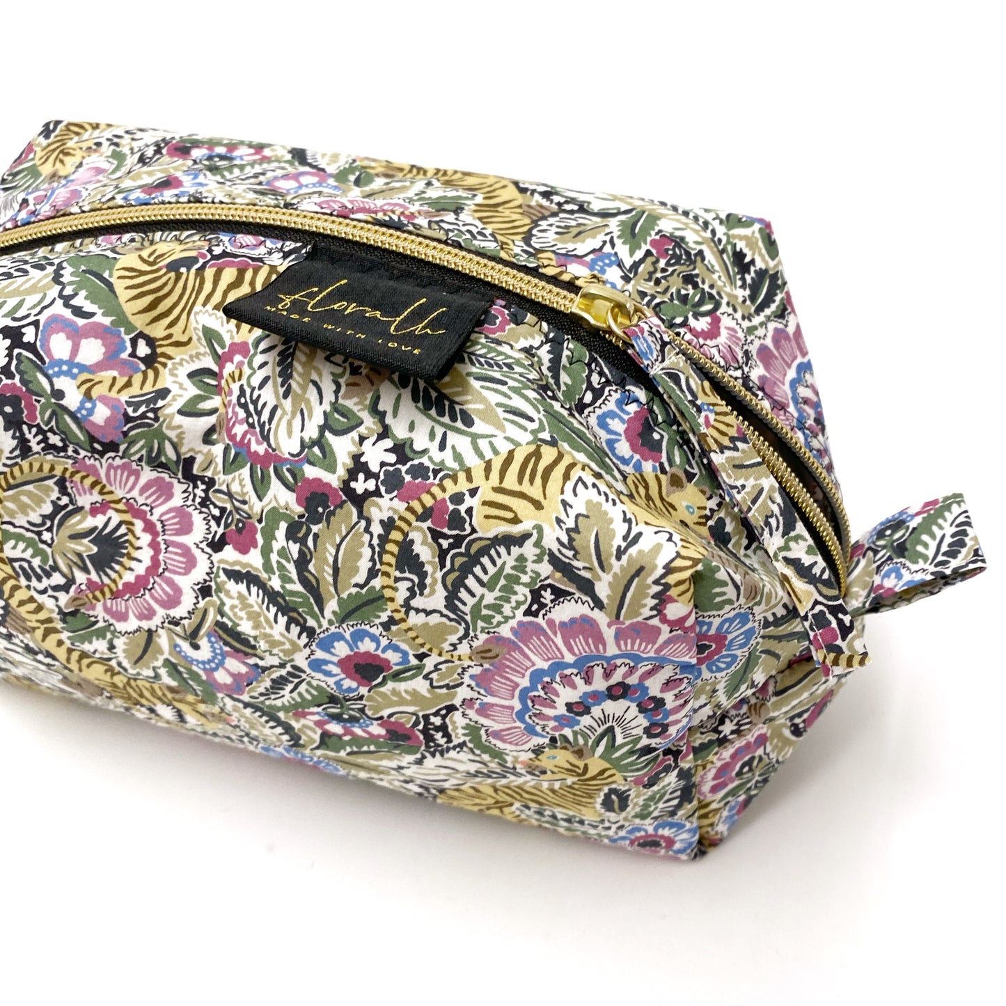 Necessaire Flora "Prince Milo green" (Liberty)