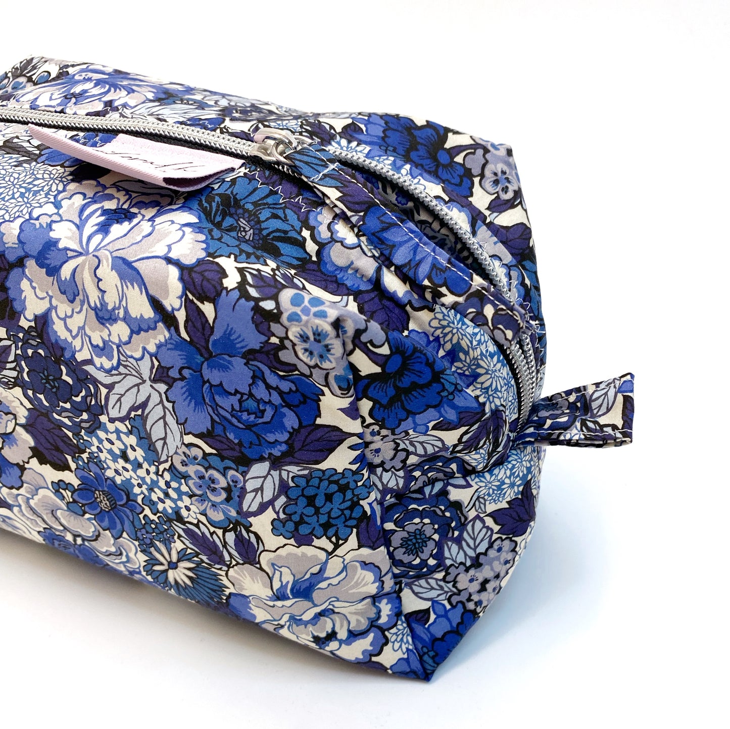 Necessaire Flora "Royal Peony blue" (Liberty)