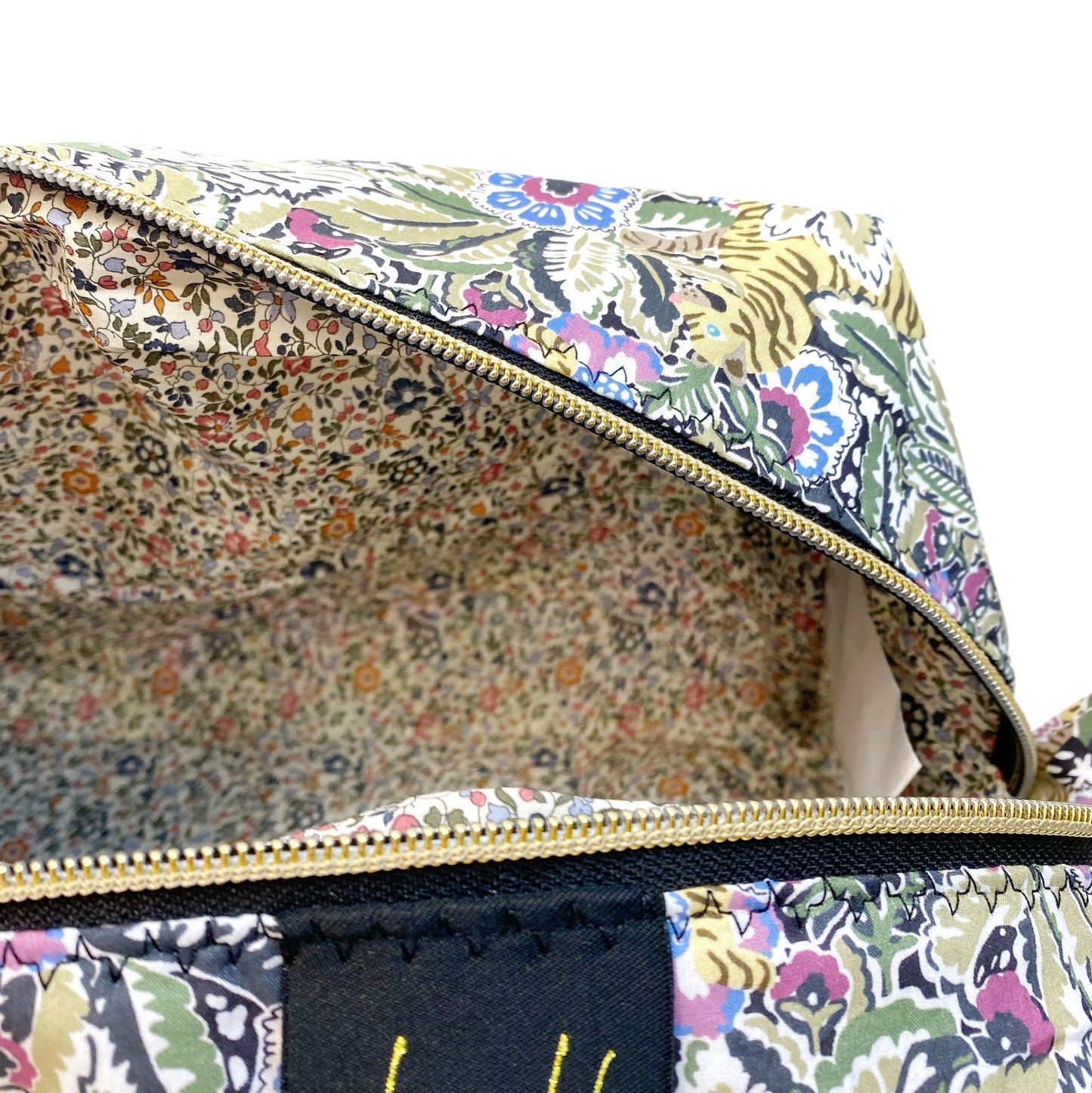 Necessaire Flora "Prince Milo green" (Liberty)