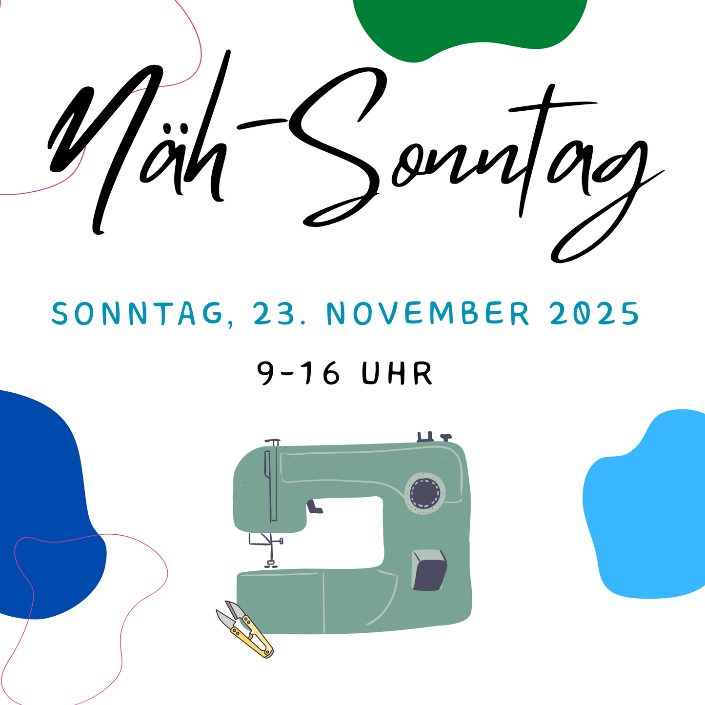 23. Nov. 2025 Nähsonntag im floralh Atelier – Dein gemütlicher Näh-Tag zum Selbermachen