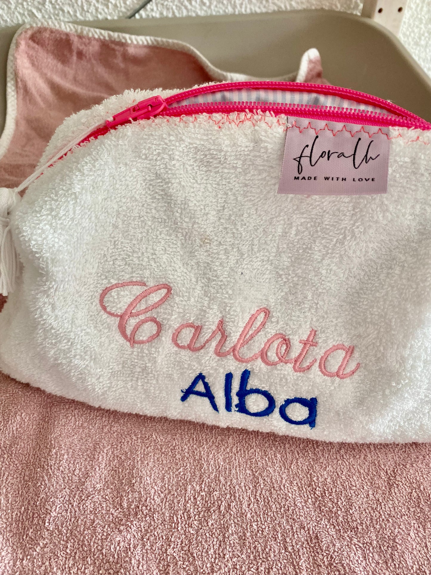 Personalisiertes Necessaire Flora