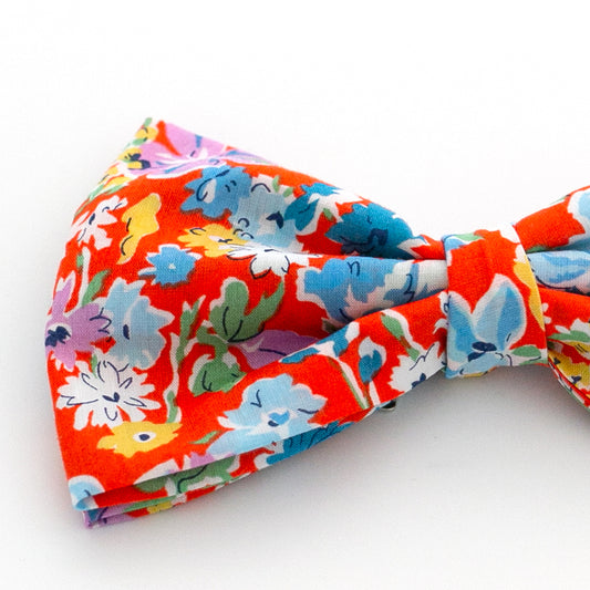 Herrenfliege Flor "Nineties", gebunden