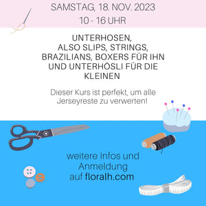 Nähkurs "Unterhosen" in Bülach